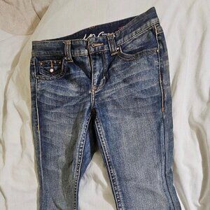 INC Petites Bootleg Short Length Denims